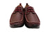 【arui_toe 3955BL ブルーレッド】本革コンフォートモカシンデッキシューズ